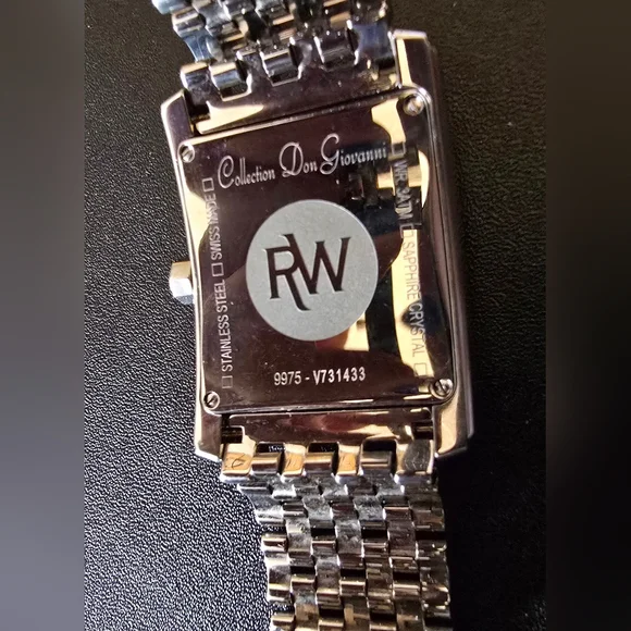 Raymond Weil - Diamond Don Giovanni - 9975 - Stainless Steel Gents Watch
